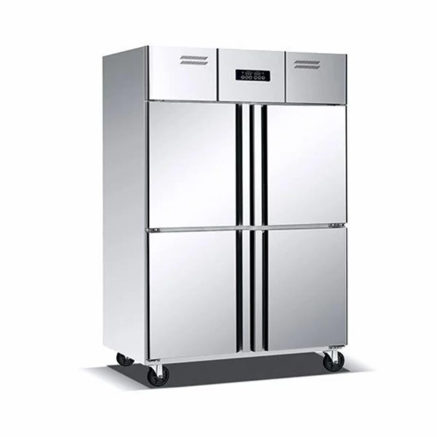 Silver Stainless Steel Commercial Refrigerator Equipment