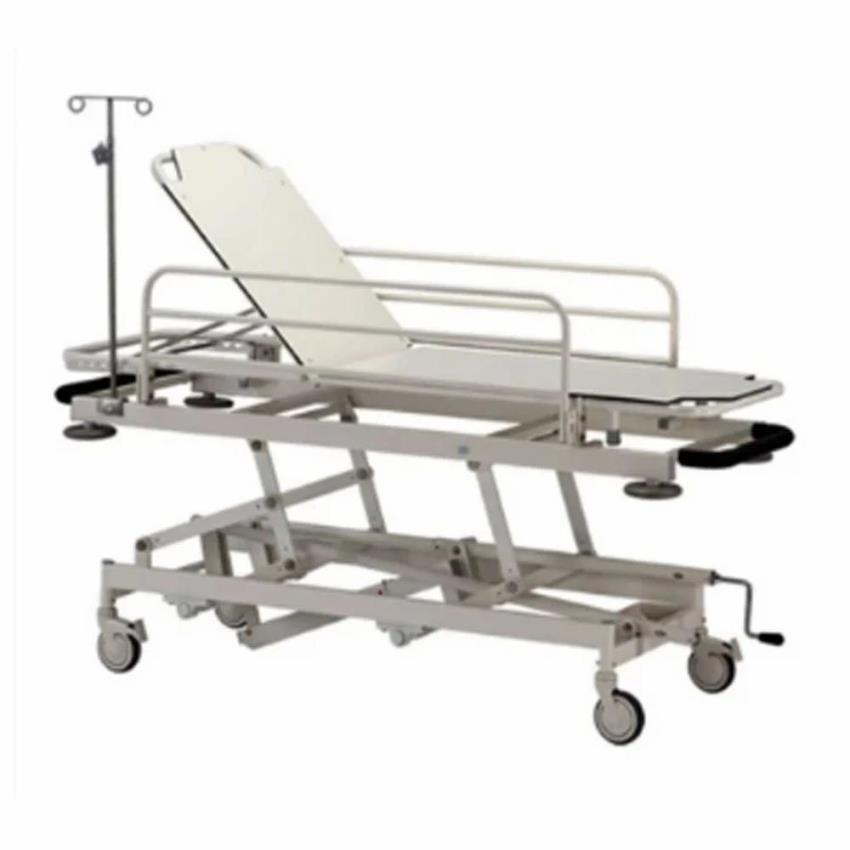 Silver Stainless Steel Hospital Trolley