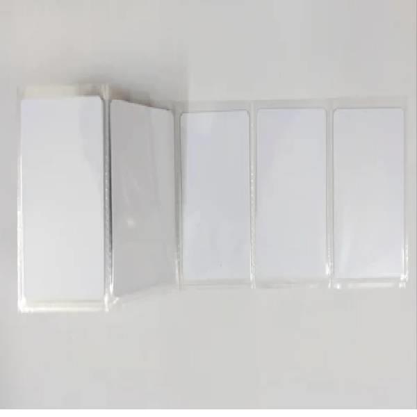 Plain White PVC Card for Thermal Packing