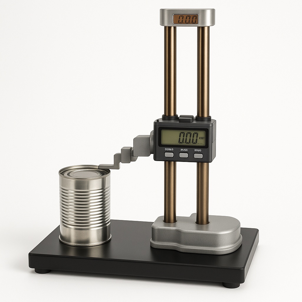 Single Column Beverage Can Height Gauge