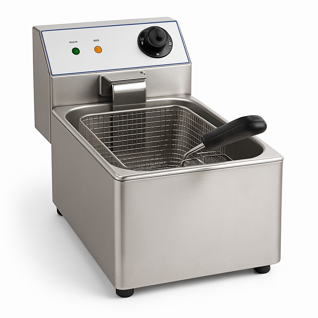 Single Electric Deep Fryer Machine