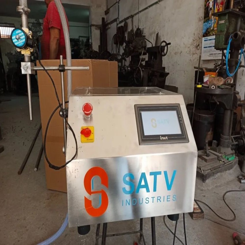 Single Head Semi-Auto Servo Fill Machine