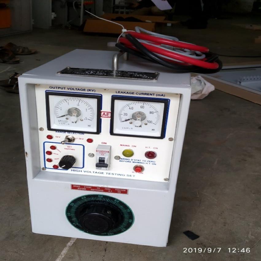 Single Phase Analog High Voltage Test Equipment 5 Kv