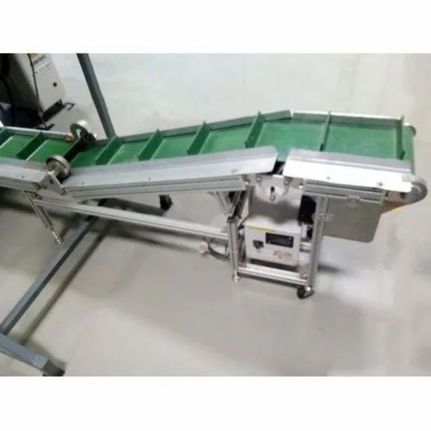 Stainless Steel Cleated Belt Conveyor
