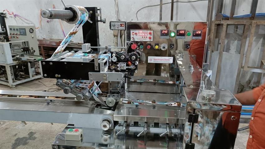 Single Phase Stick Kulfi Candy Packing Machine