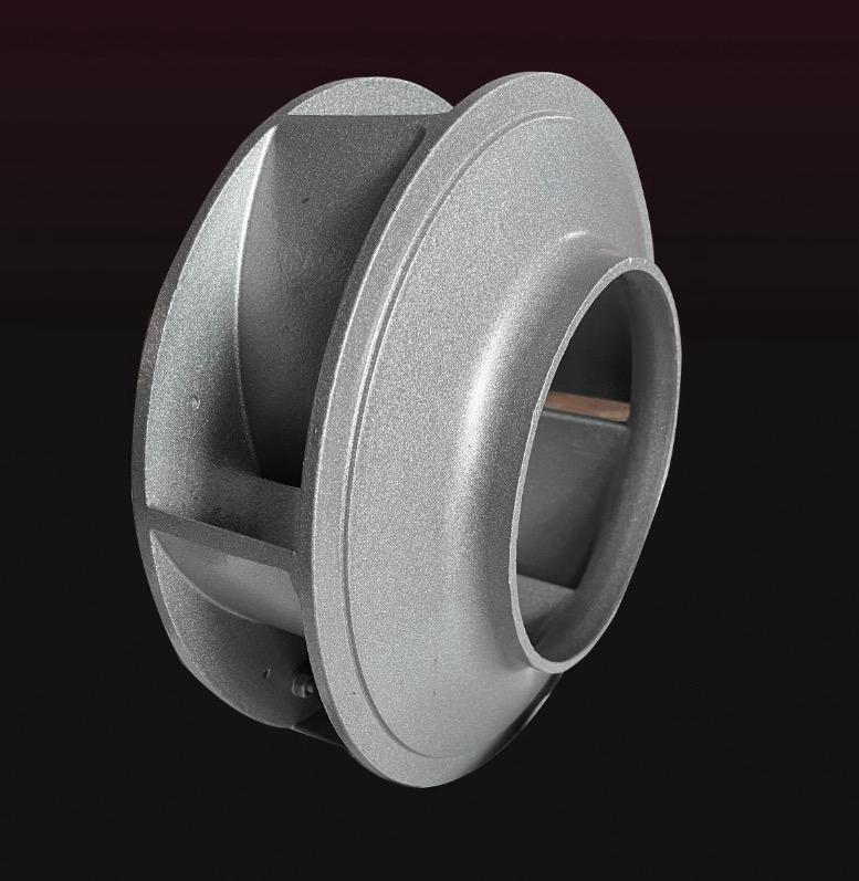 Single Piece Aluminium Blower Impeller
