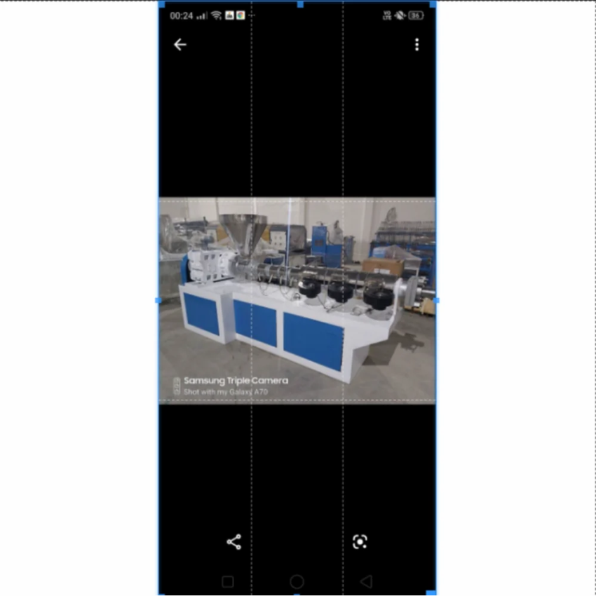 Single Screw PVC Extrusion Machine