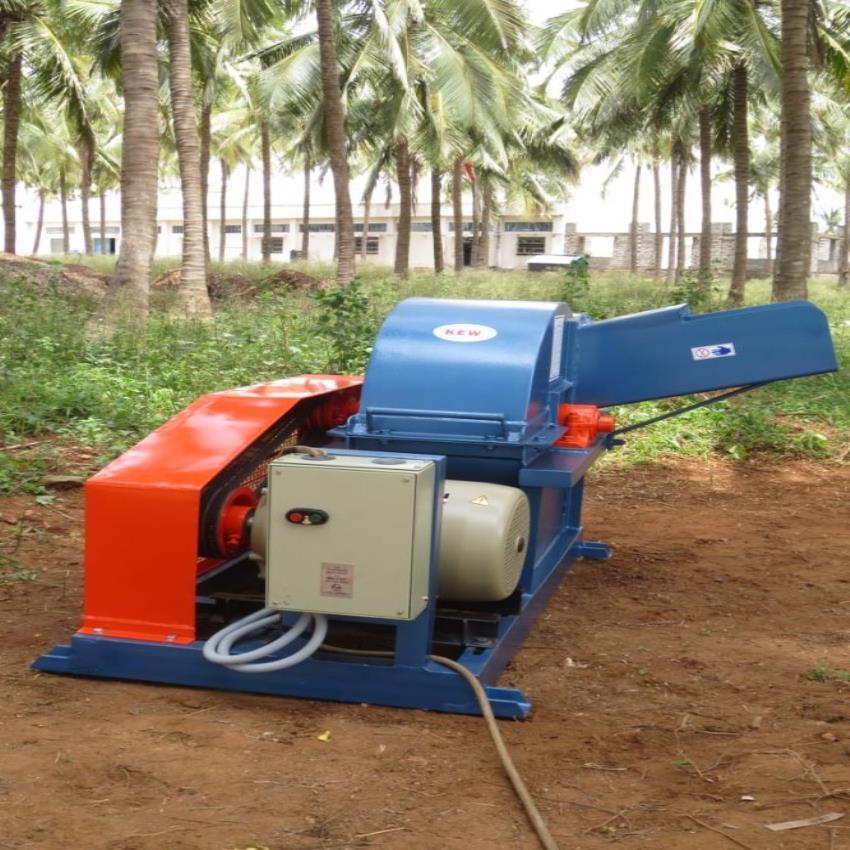 Single Shaft Wood Shredder Equipment