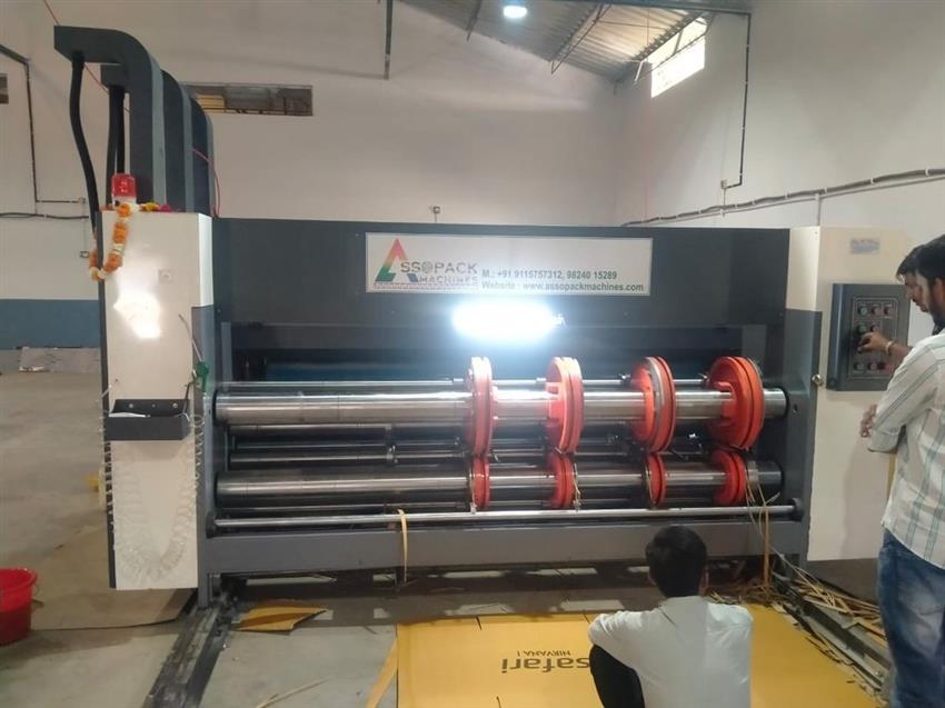Semi-automatic Flexo Printer Rotary Slotter