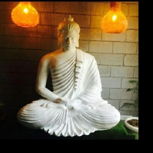 SKT White FRP Sculpture