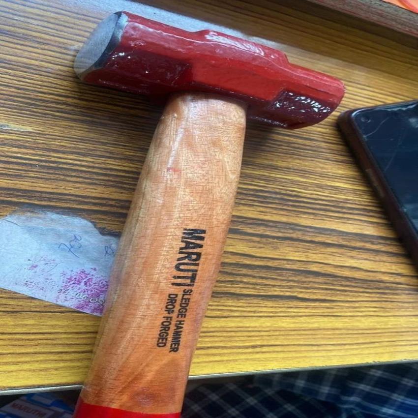 Sledge Hammer with Wooden Handle