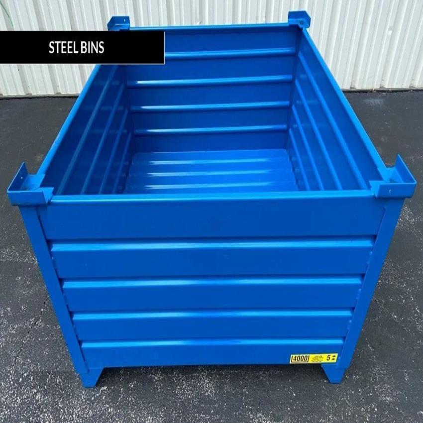 Industrial Storage Bin Mild Steel