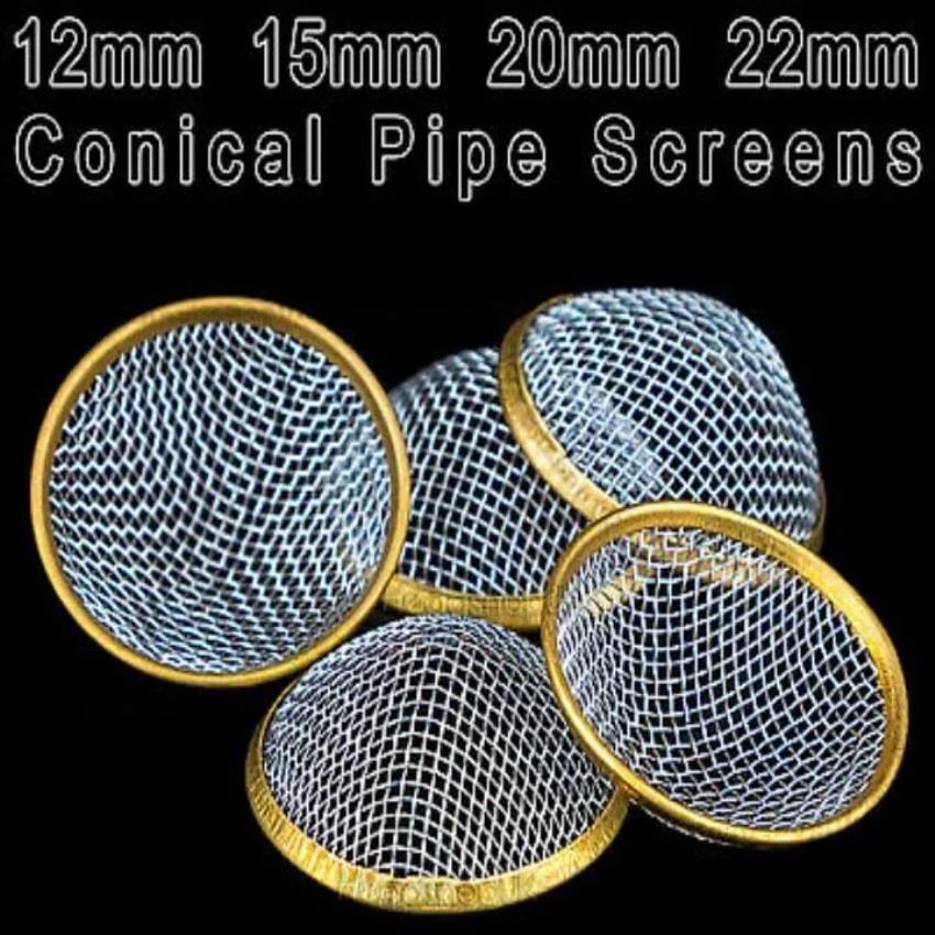 Smoking Pipe Screens, 15mm Size