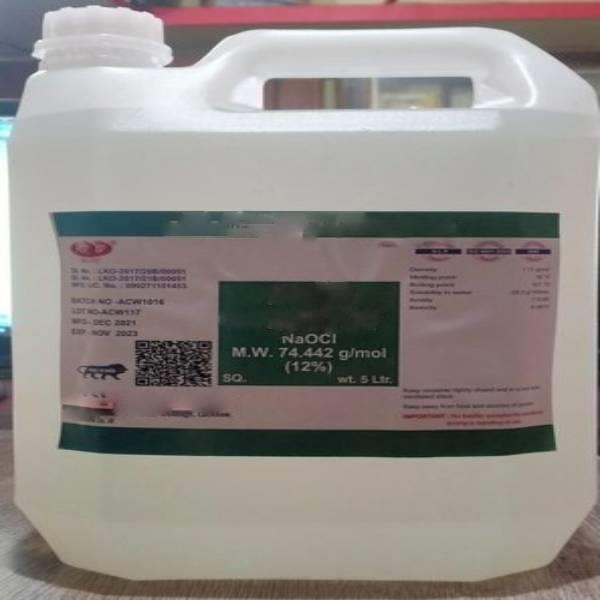Sodium Hypochloride 12% Liquid