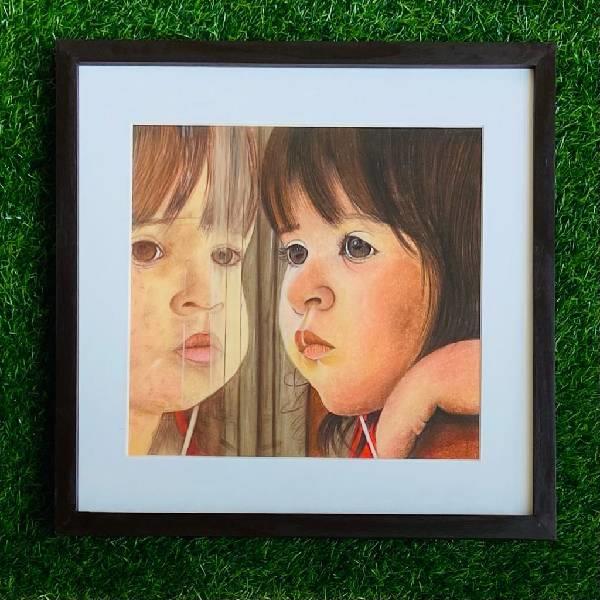 Shades of Passion Soft Pastel Portrait