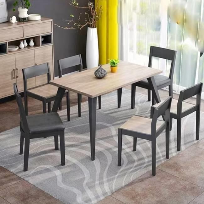 Metal Rectangular Table Set