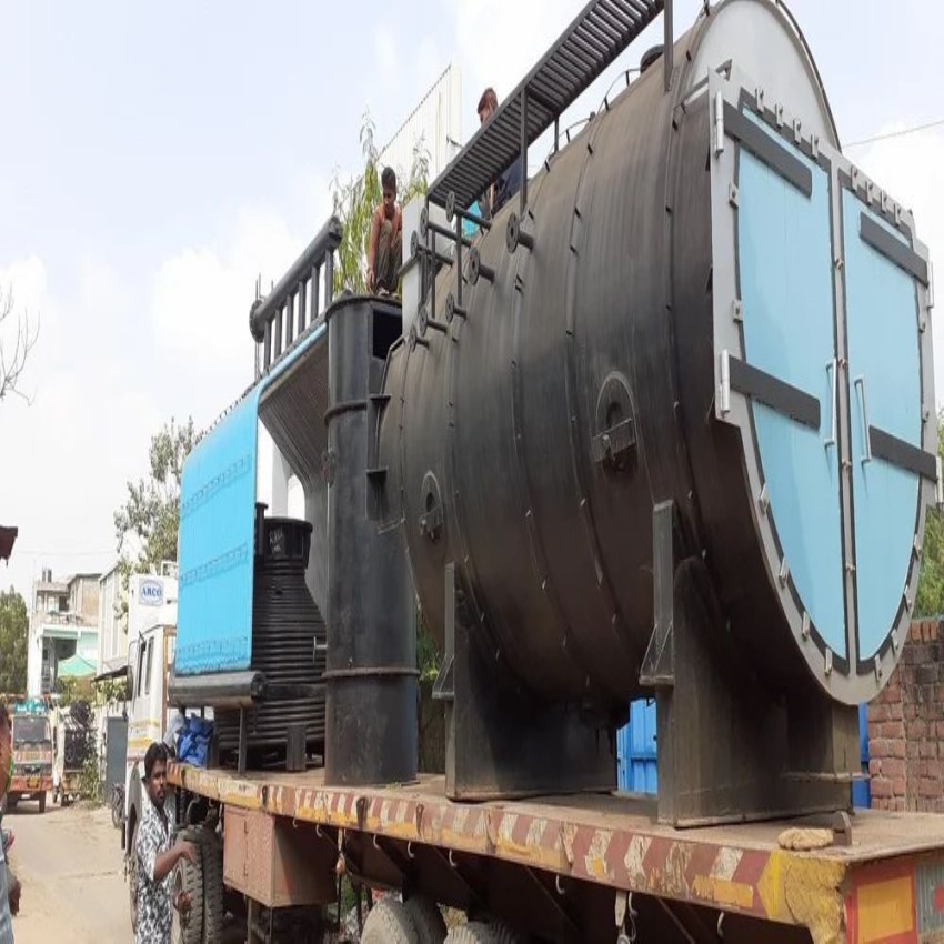 Solid Fuel Membrane Panel Steam Boiler 10 TPH