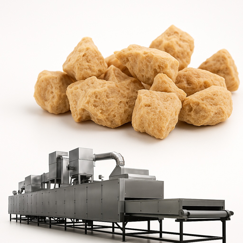 Soya Nugget Processing Equipment