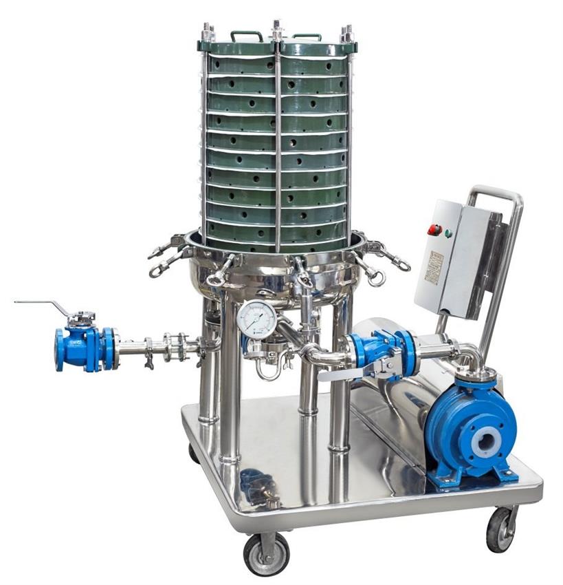 Sparkler Plate Filter Machine