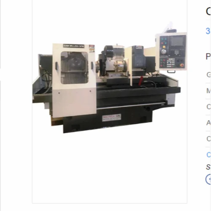 Specialty Cam Machining Equipment