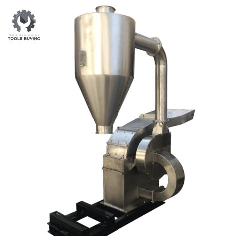 Spices Processing Plant, Commercial Grinder, Blower Pulverizer