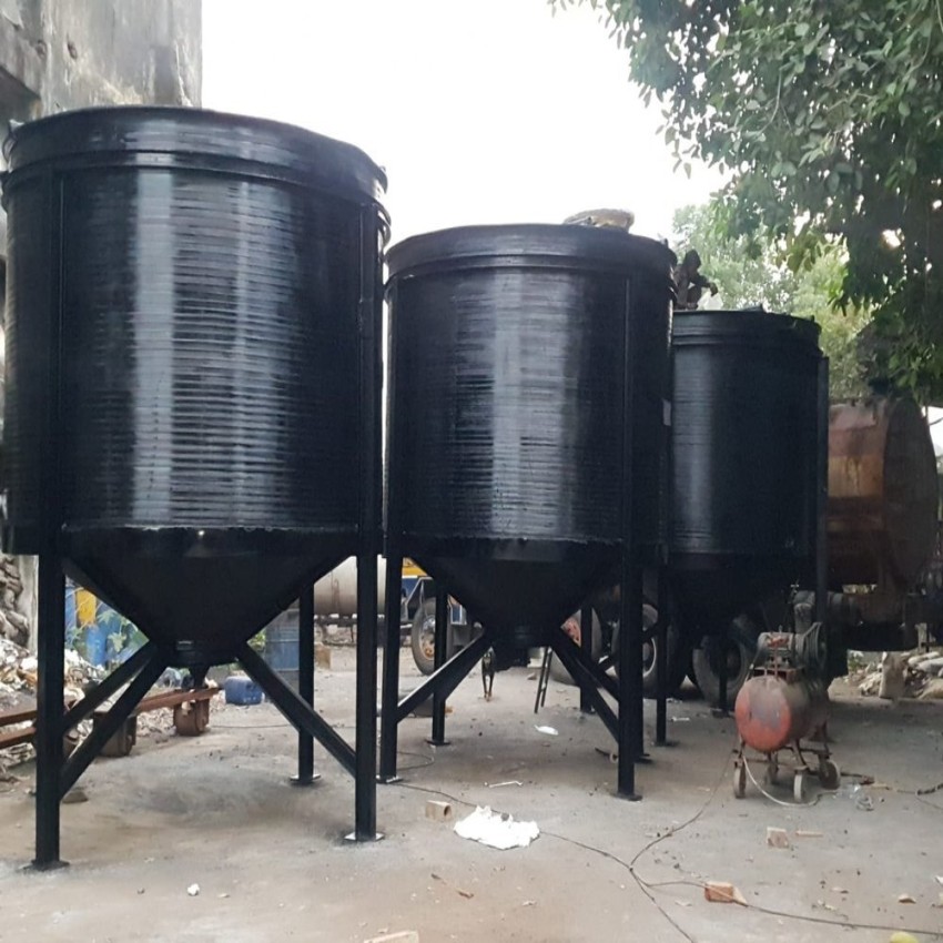 Spiral HDPE Cone Chemical Tank