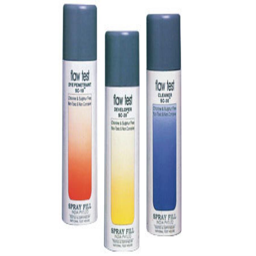 Liquid Dye Penetrant Spray