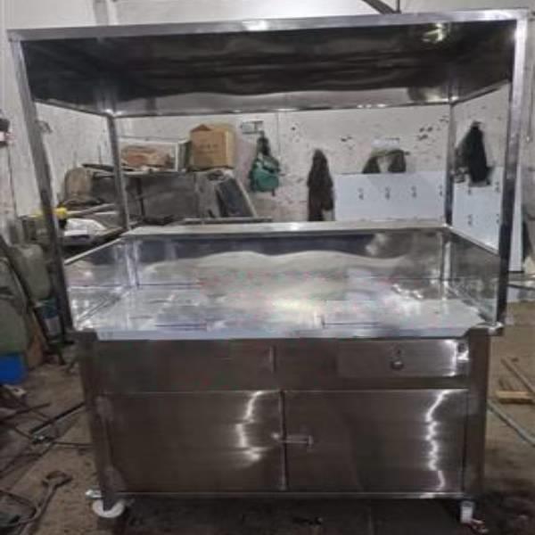 Square 1 Shelf Food Service Counter