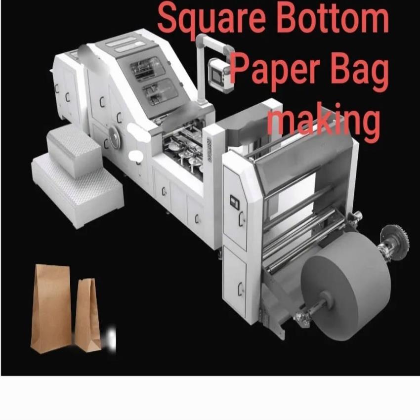 Square Bottom Paper Bag Machine