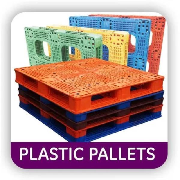 Green Square Plastic Pallet