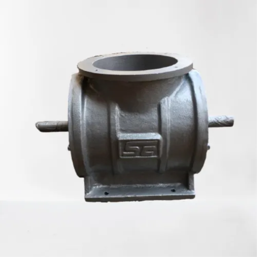 Square Plate Cast Iron Rotary Airlock Valves