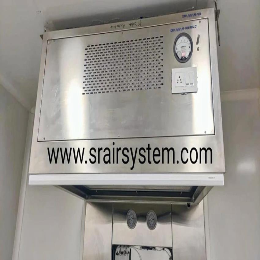 SR AIR 304 Stainless Steel Ceiling Laminar Airflow Machine