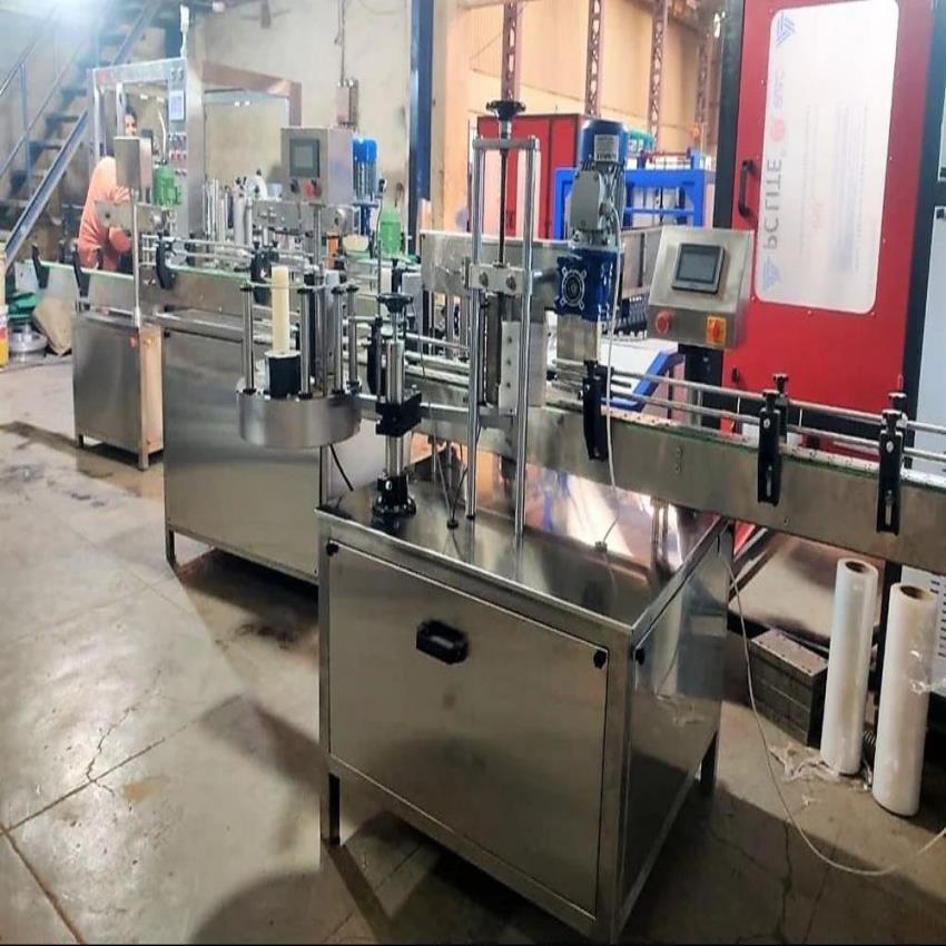 SS 304 Automatic Sticker Labeling Machine