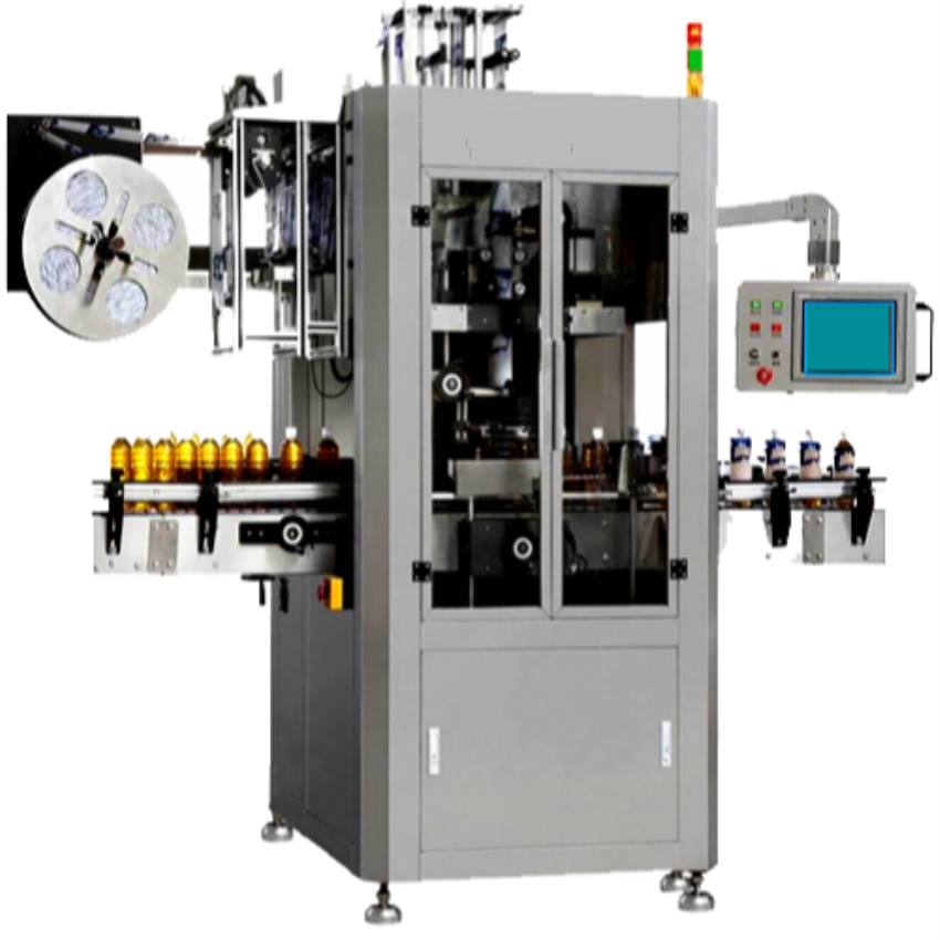 SS 304 High-Speed Sleeve Applicator Machine