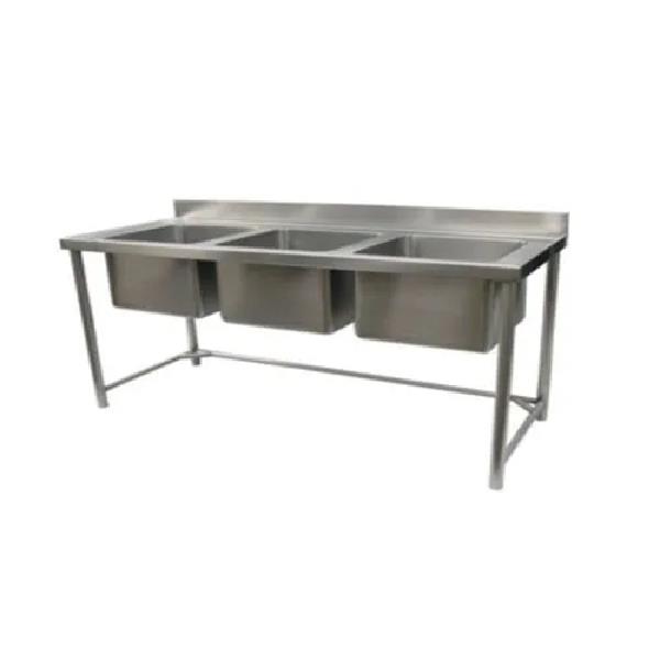 SS 4 Three Sink Equipment