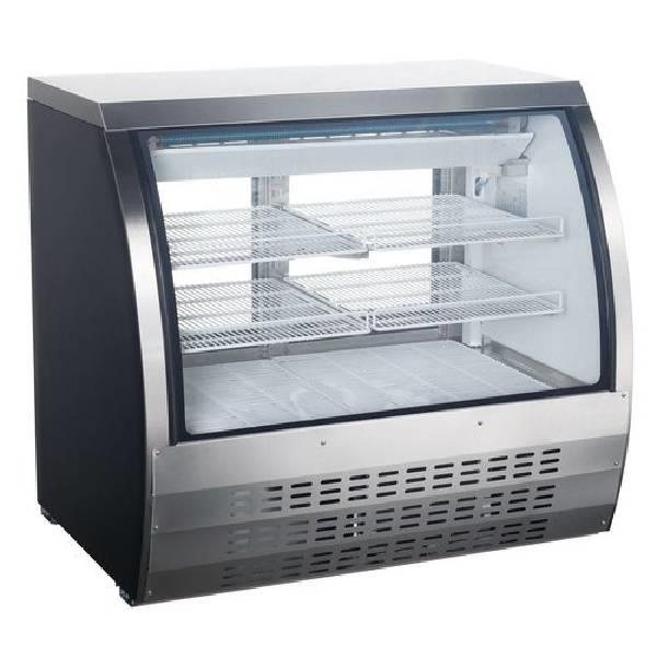 SS Glass Refrigerator Cake Display Case