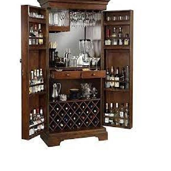 Custom Steel Bar Cabinet
