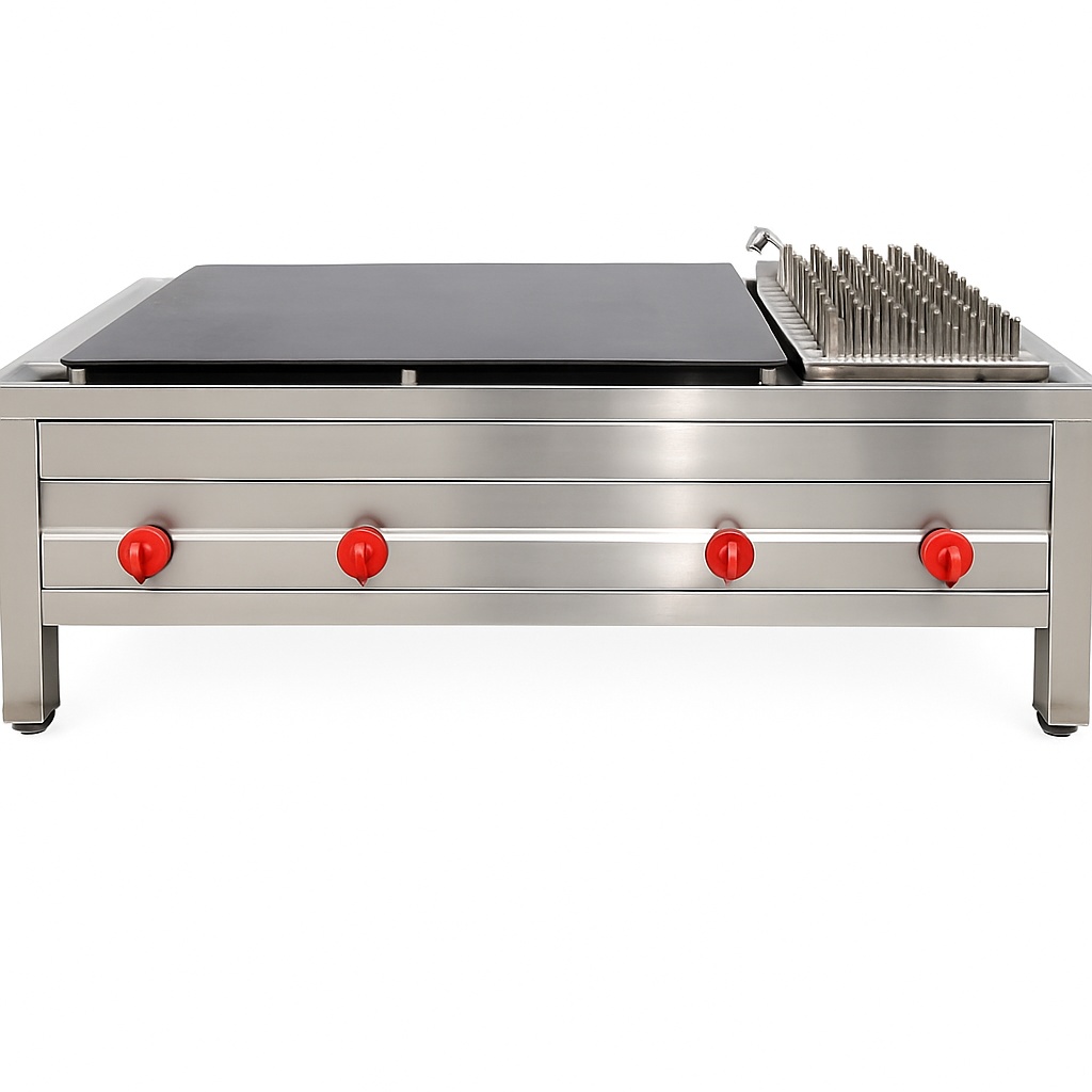 Stainless Steel Chapati Bhatti (4 Burners)