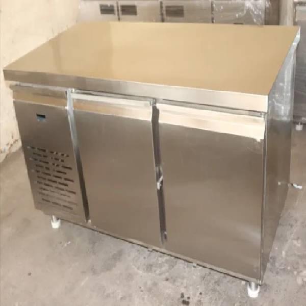 SS Double Door Commercial Deep Freezer