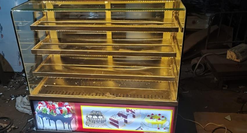 SS Dish Display Counter