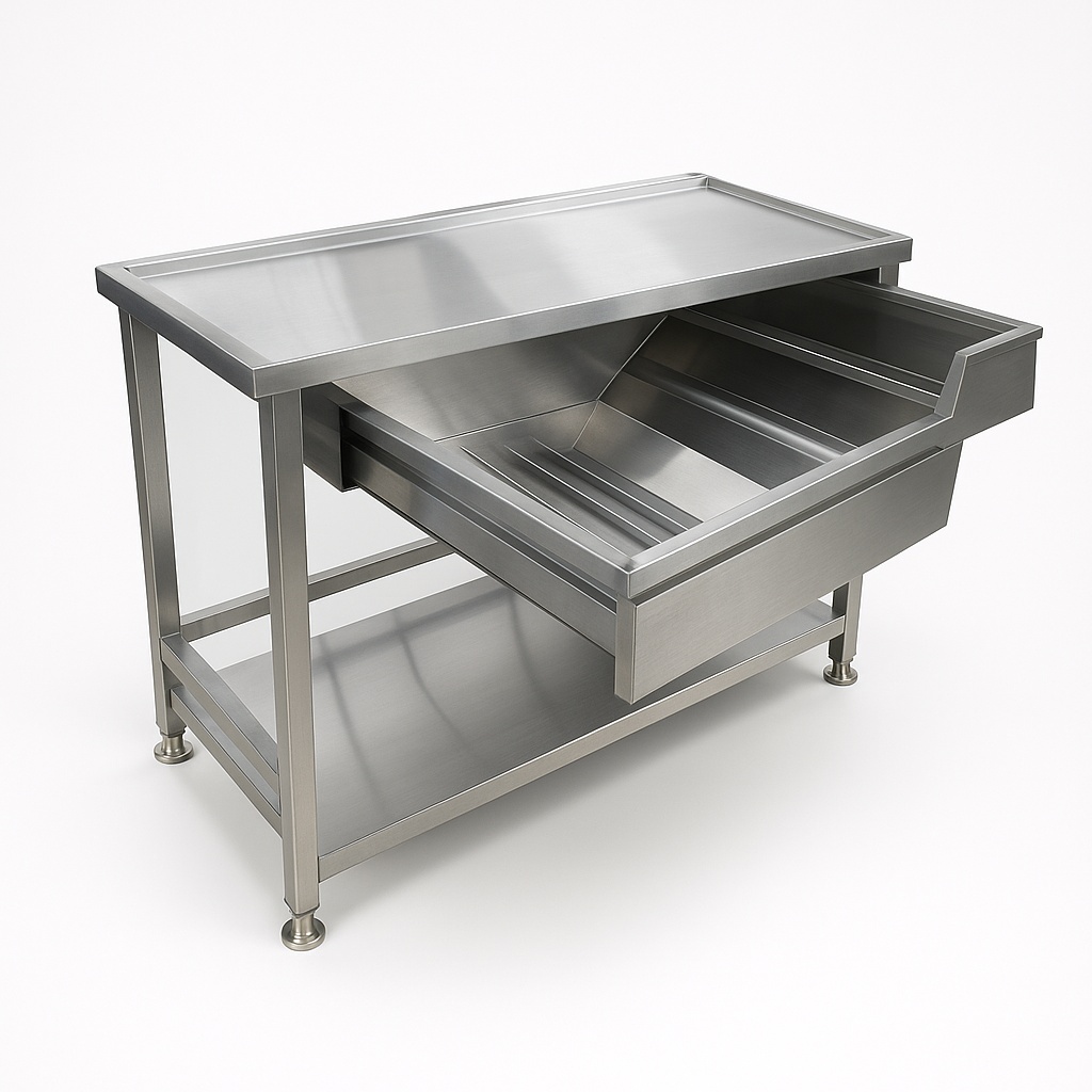 SS Dish Rack with Spreading Table Equipment