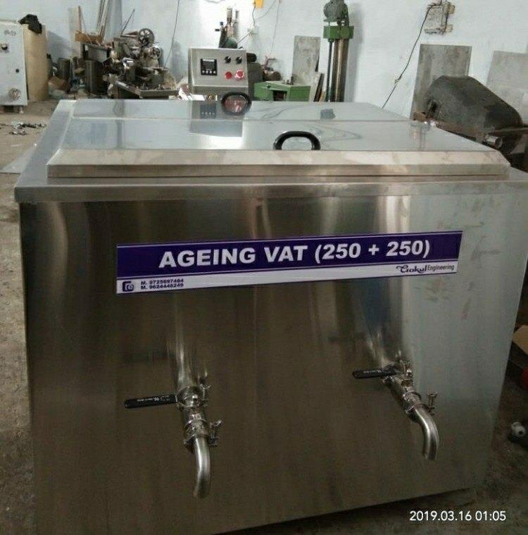 SS Double Ageing Vat Machine