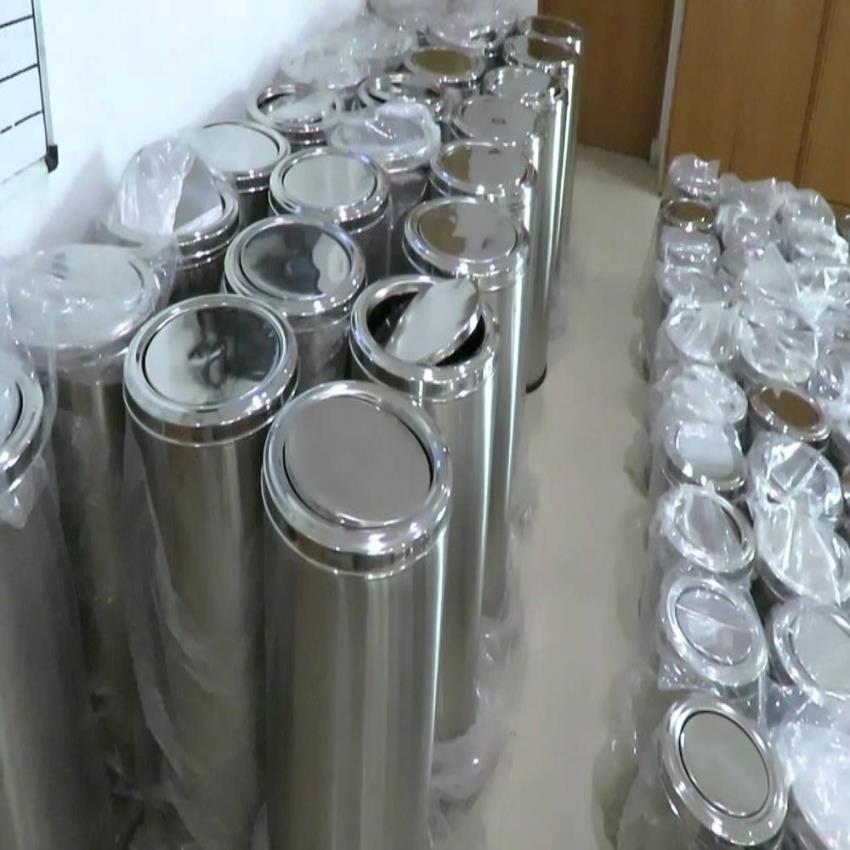 Stainless Steel Dustbin Machine
