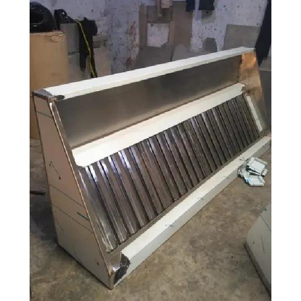 SS Exhaust Hood with Stainless Steel Filters