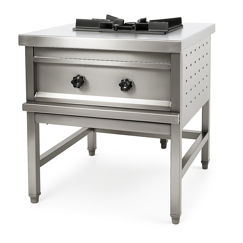 SS Finish Cooking Stock Pot Burner