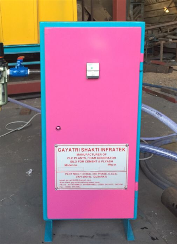 SS Foam Generator, Construction Use