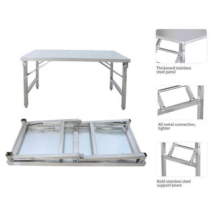 Stainless Steel Folding Table