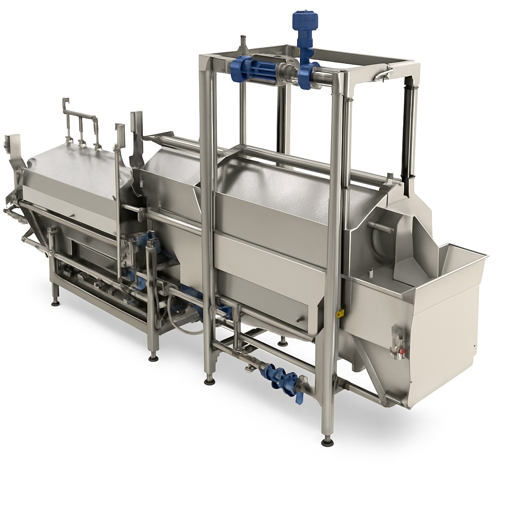 Industrial Continuous Stainless Steel Rice Cooker