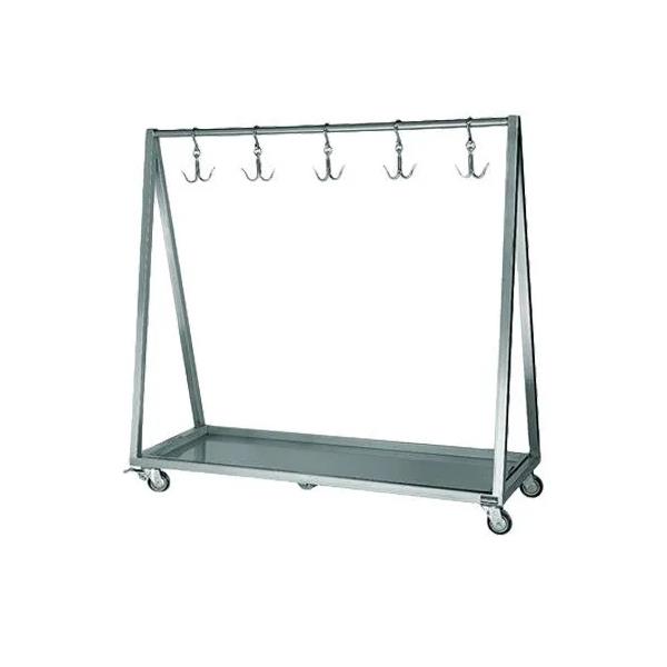 SS Meat Hanger Cart