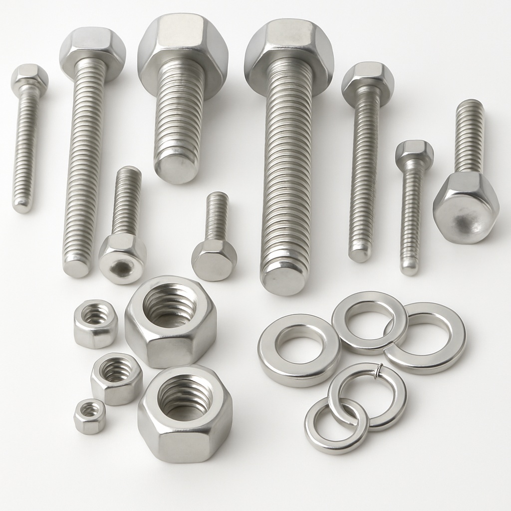 316 Stainless Steel Nuts Bolts Washers